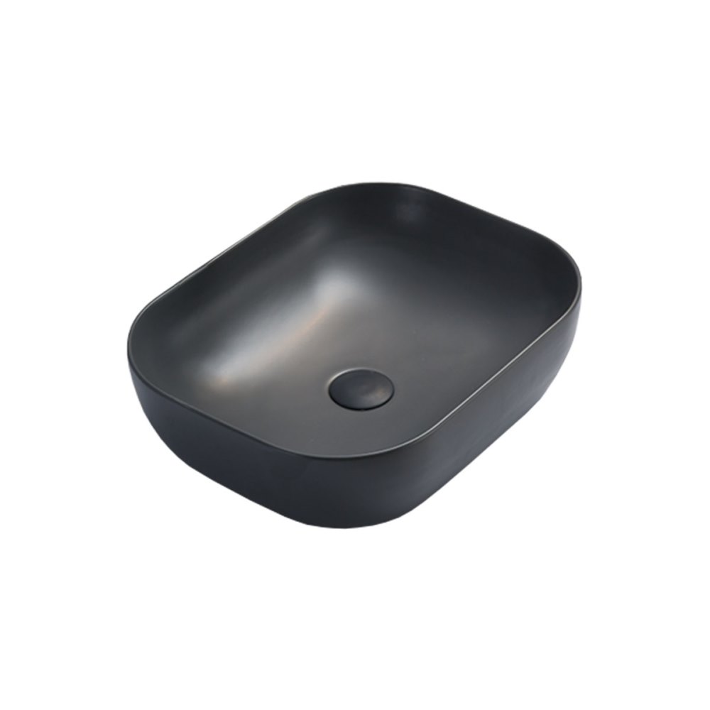 Раковина накладная Vincea VBS-101 50х40 Антрацит матовый