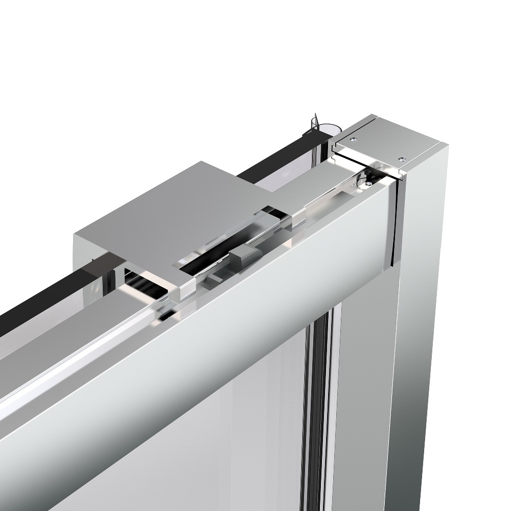 Душевая дверь Vincea Stella 120 Никель / Тонированное — изображение 3