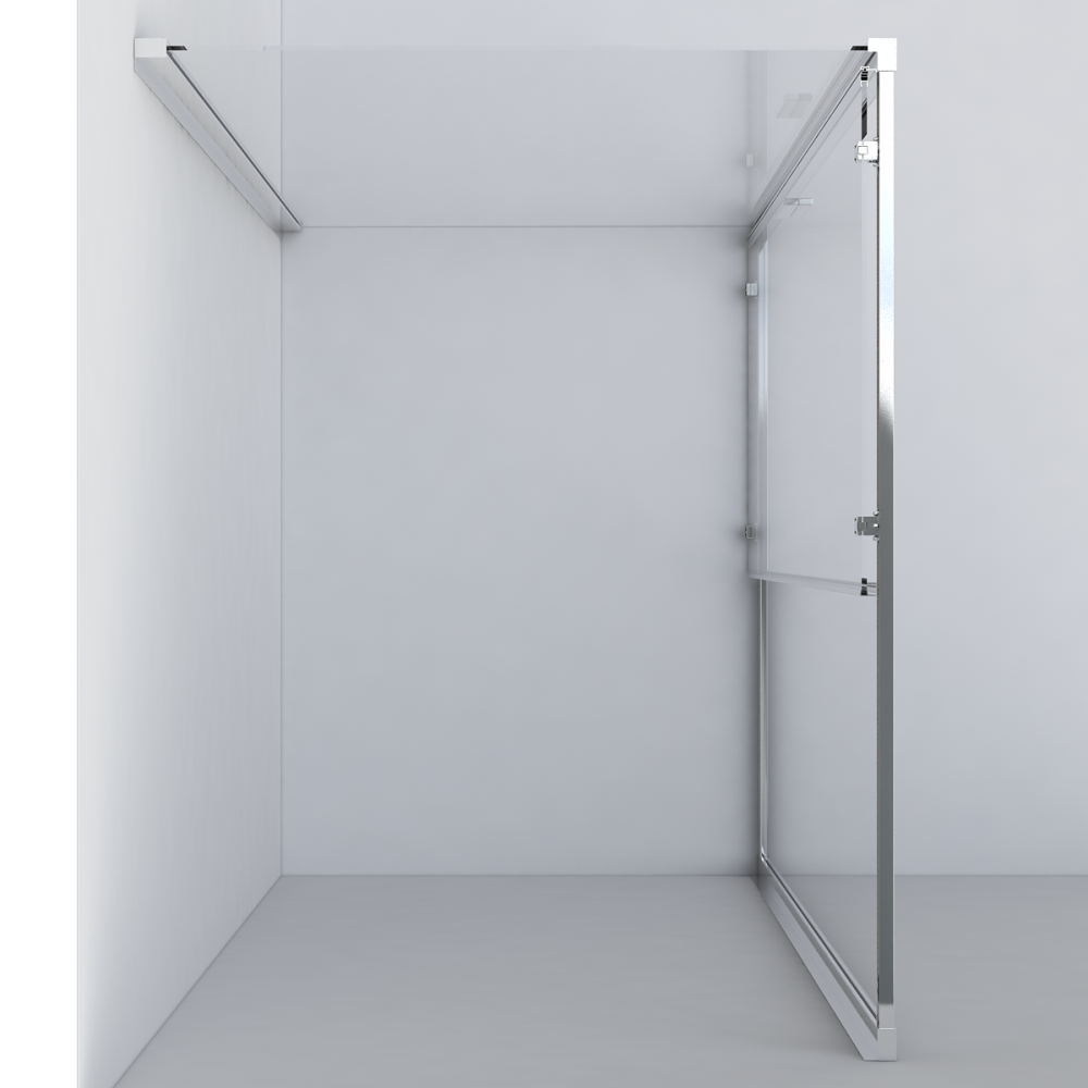 Душевой уголок Vincea Garda Вороненая сталь / Прозрачное — изображение 2