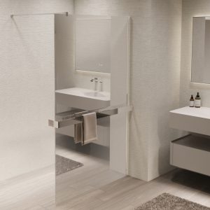 Душевая перегородка Vincea Walk-In Хром / Зеркальное